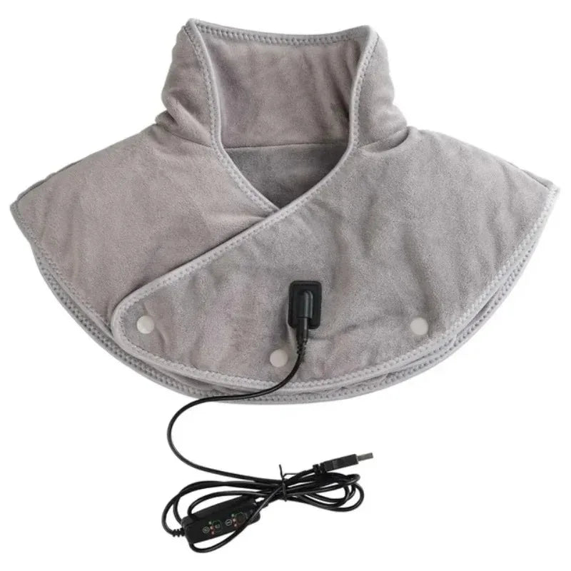 Electric Heating Shoulder Neck Pad with USB Power, 3-Gear Hot Compress for Neck, Shoulder, and Back