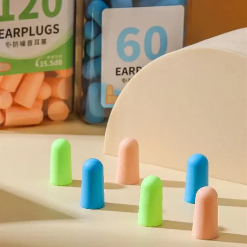 Convenient Memory Cotton Ear Plugs – Noise-Reducing Earplugs for Comfortable Sleeping