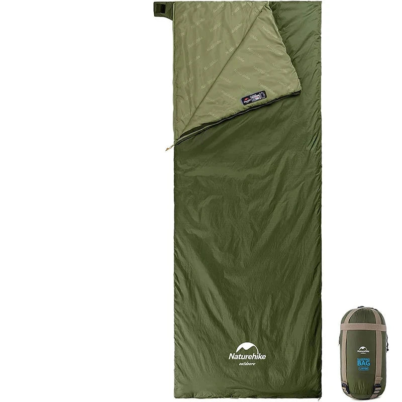 Naturehike Ultralight Sleeping Bag, 3-Season Waterproof Cotton Sleeping Bag for Camping & Hiking