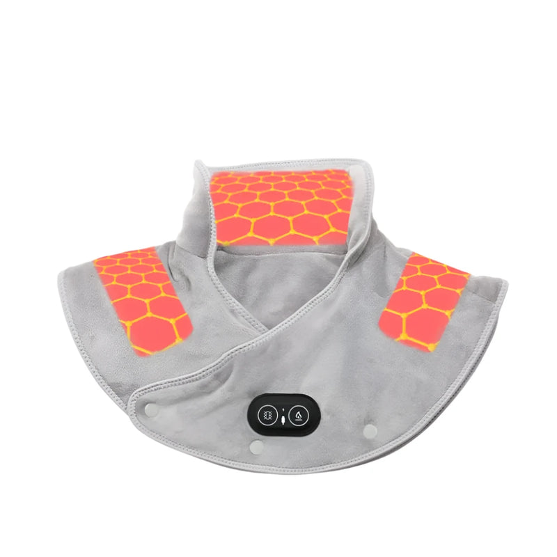 Electric Heating Shoulder Neck Pad with USB Power, 3-Gear Hot Compress for Neck, Shoulder, and Back