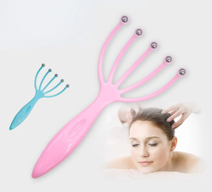 5/9 Claw Head Massager – Scalp Massage Roller for Relaxation, Hair Growth & Stress Relief