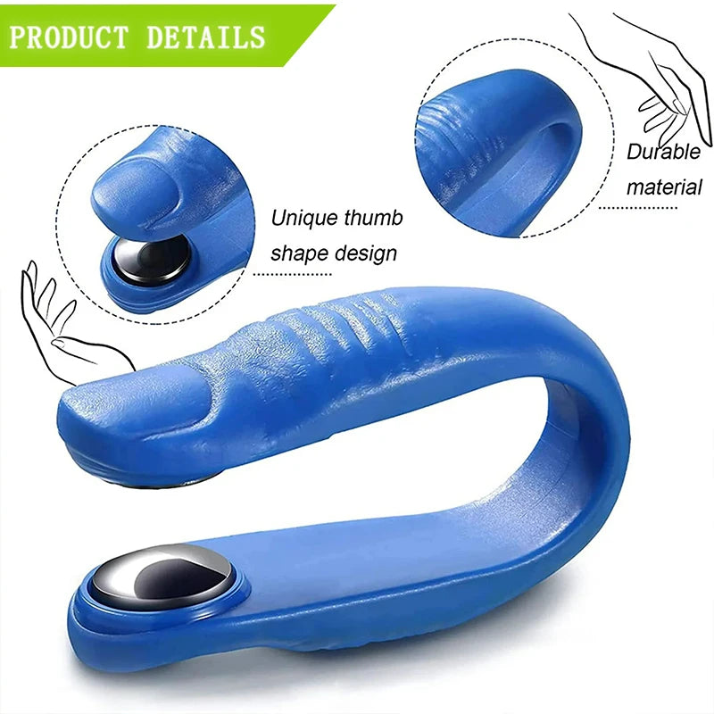 Magnetic Finger Massage Clip – Acupressure Hand Massager for Blood Circulation and Pain Relief