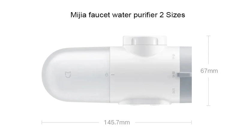 Mijia Faucet Water Purifier 2 - Household Kitchen Tap Activated Carbon Filter System