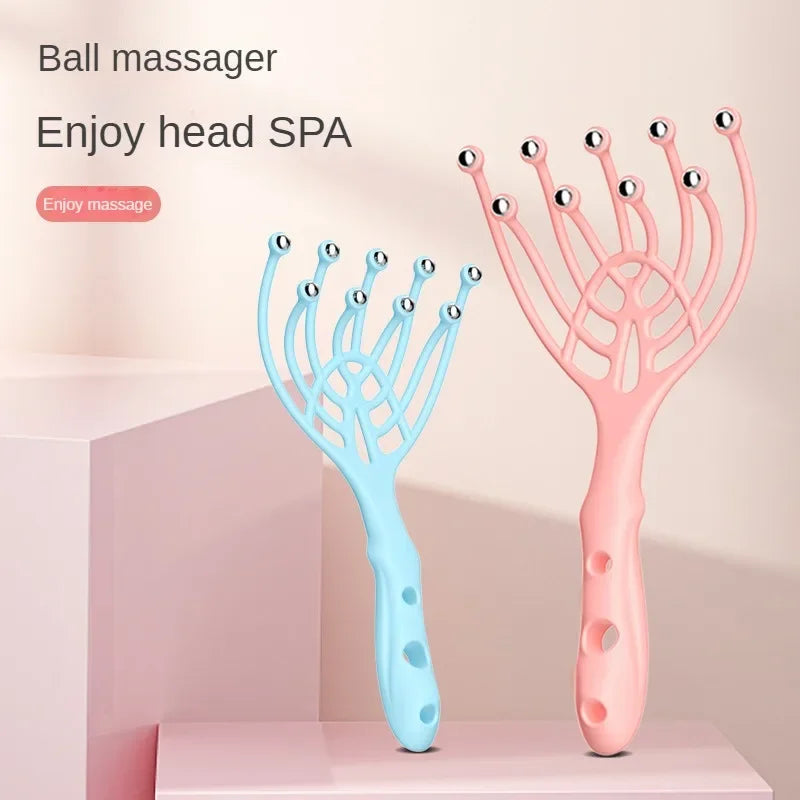 5/9 Claw Head Massager – Scalp Massage Roller for Relaxation, Hair Growth & Stress Relief