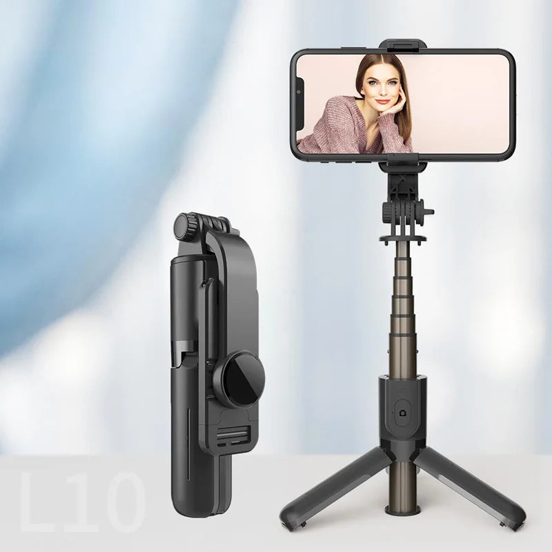 Xiaomi Selfie Stick with Bluetooth Remote, LED Fill Light, and Tripod for Android & iOS