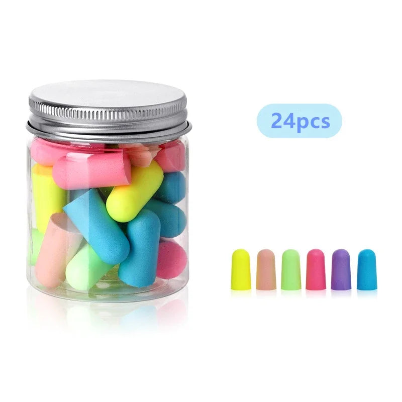 Convenient Memory Cotton Ear Plugs – Noise-Reducing Earplugs for Comfortable Sleeping