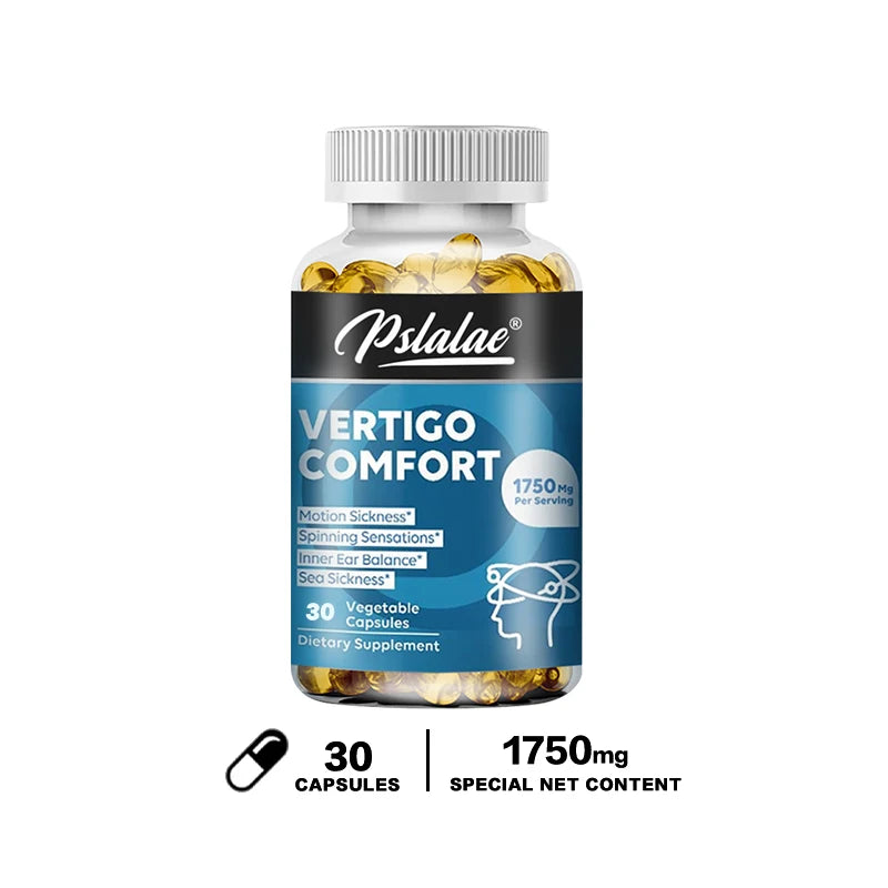 Vertigo Comfort Capsules – Natural Relief for Motion Sickness, Nausea, and Tinnitus