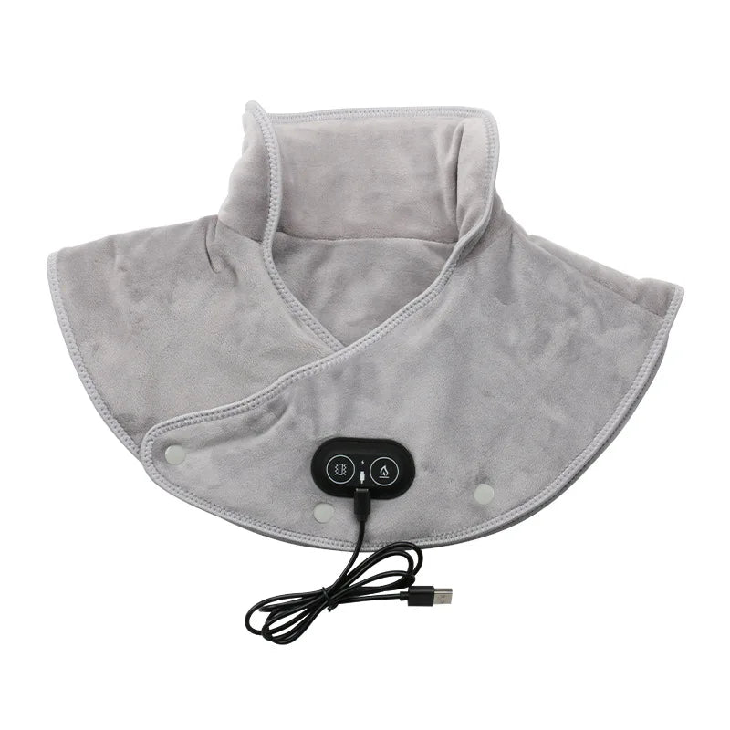 Electric Heating Shoulder Neck Pad with USB Power, 3-Gear Hot Compress for Neck, Shoulder, and Back