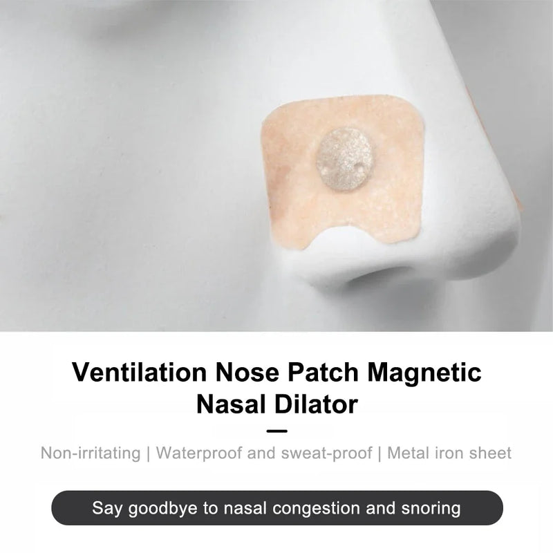 Magnetic Nasal Strips for Anti-Snoring, Sleep Aid Nasal Dilator to Improve Sleep Quality