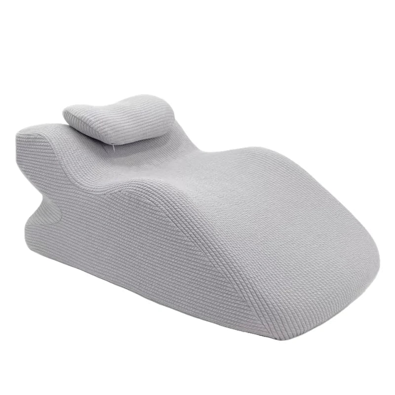 Ergonomic Memory Foam Prone Pillow – Relaxing Support for Sleep, Reading, and Massage