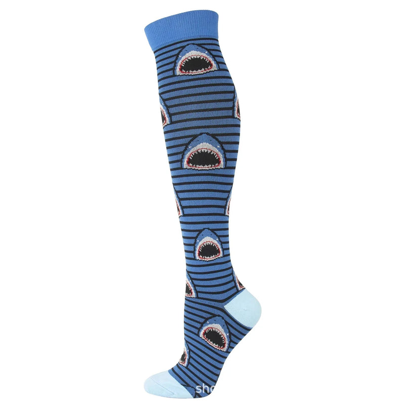 Nurse Compression Stockings  Anti-Fatigue, Varicose Veins Relief, and Sports Socks for Men and Women