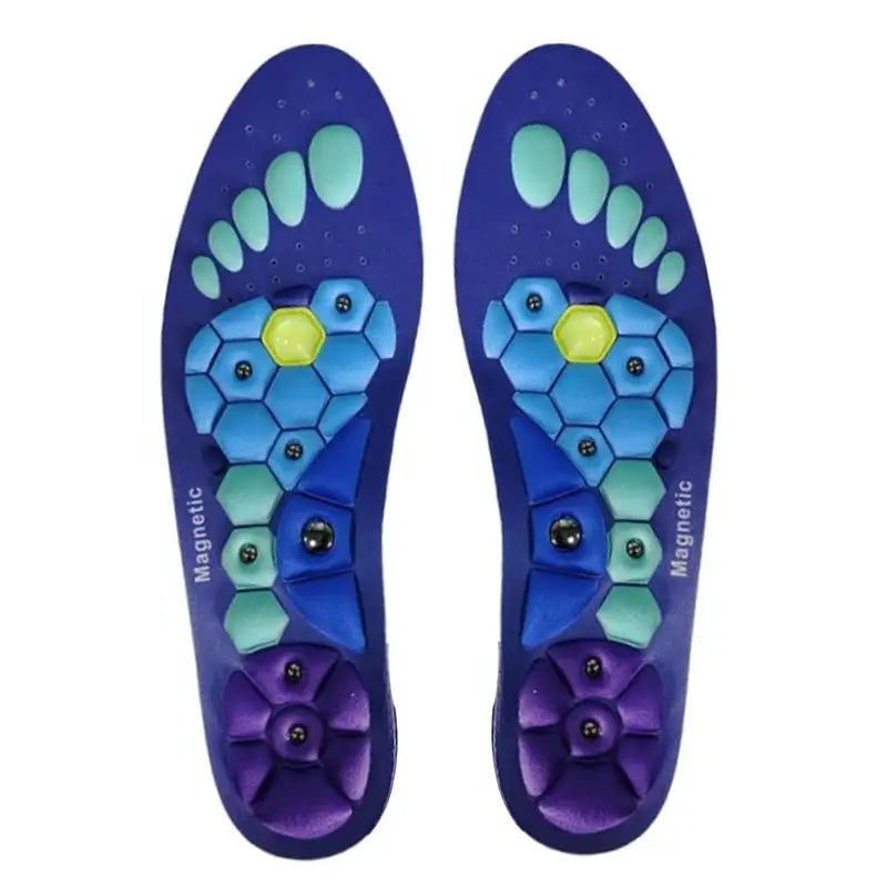 Magnetic Therapy Massage Insoles | Acupressure Orthopedic Inserts for Foot Comfort & Detox