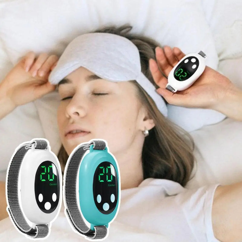 Portable Smart Sleep Instrument, Handheld Pulse Sleep Aid for Anxiety Relief and Fast Sleep