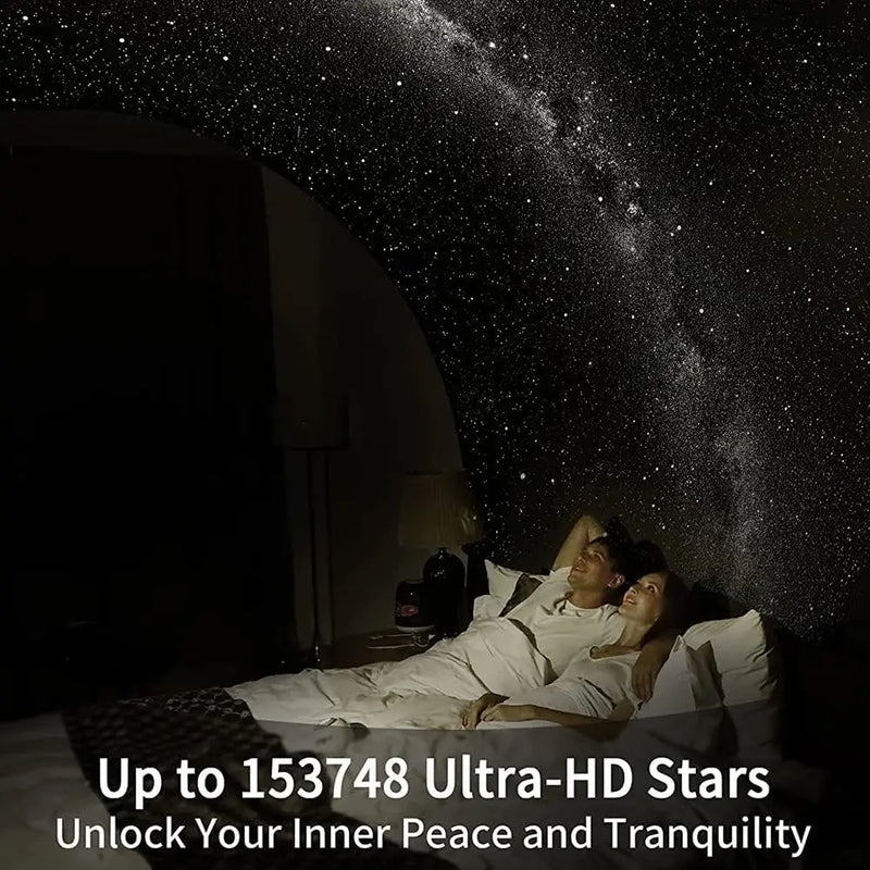 12-in-1 4K HD Star Projector – Planetarium Galaxy Night Light, 360° Rotation, Kids Room & Gift Idea