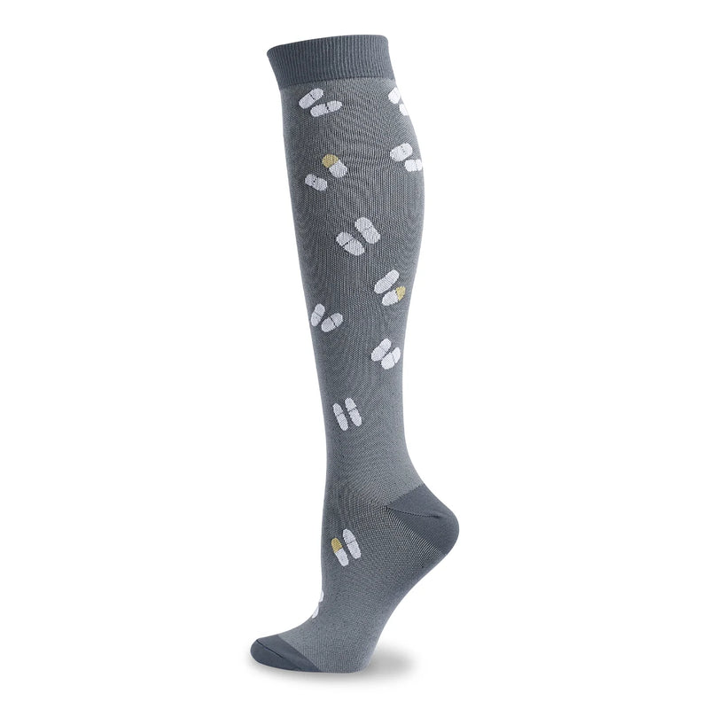 Nurse Compression Stockings  Anti-Fatigue, Varicose Veins Relief, and Sports Socks for Men and Women