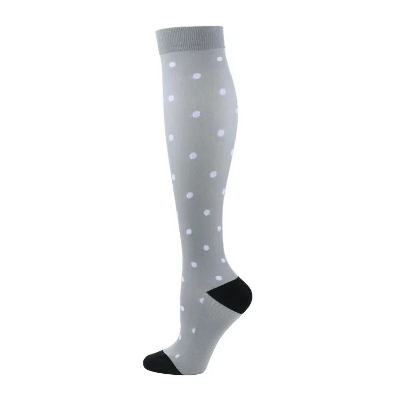 Nurse Compression Stockings  Anti-Fatigue, Varicose Veins Relief, and Sports Socks for Men and Women