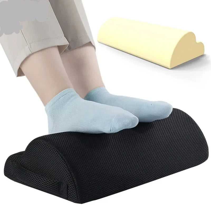 Ergonomic Under-Desk Foot Rest with Memory Foam for Office and Home Use from TCare