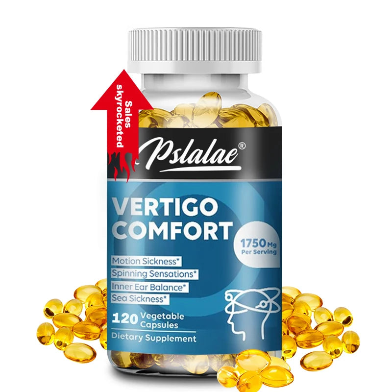 Vertigo Comfort Capsules – Natural Relief for Motion Sickness, Nausea, and Tinnitus