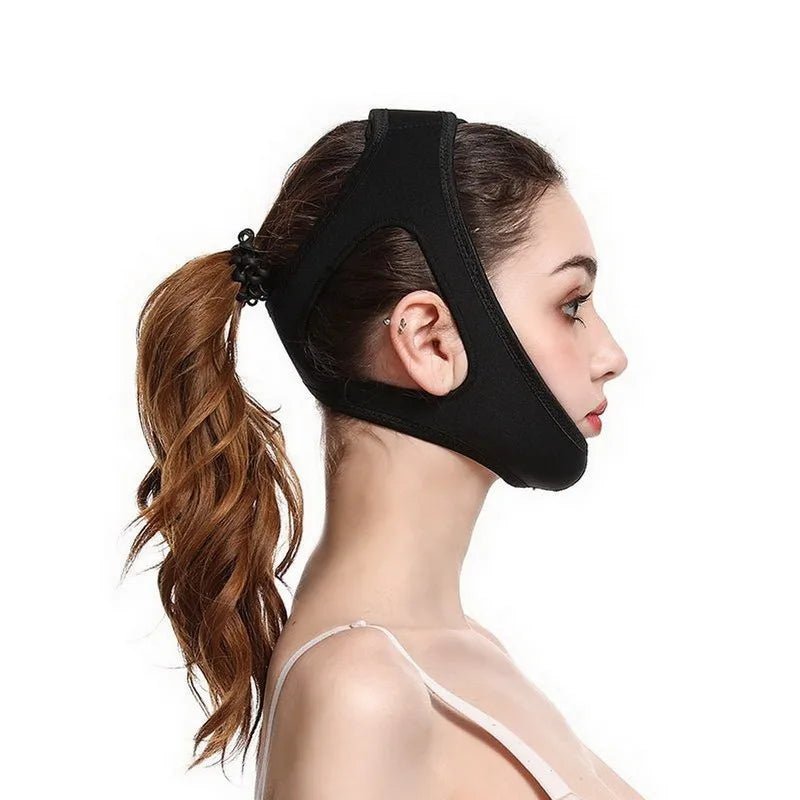 Anti-Snoring Belt – Triangular Chin Strap and Mouth Guard for Better Sleep and Breath Health