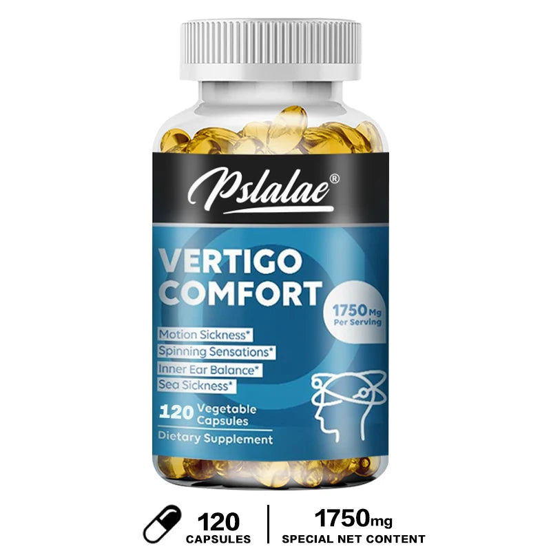 Vertigo Comfort Capsules – Natural Relief for Motion Sickness, Nausea, and Tinnitus