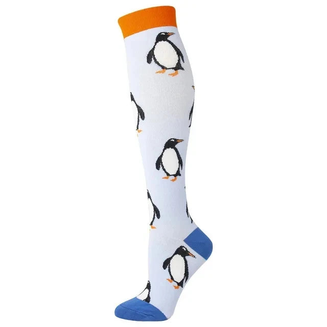 Nurse Compression Stockings  Anti-Fatigue, Varicose Veins Relief, and Sports Socks for Men and Women