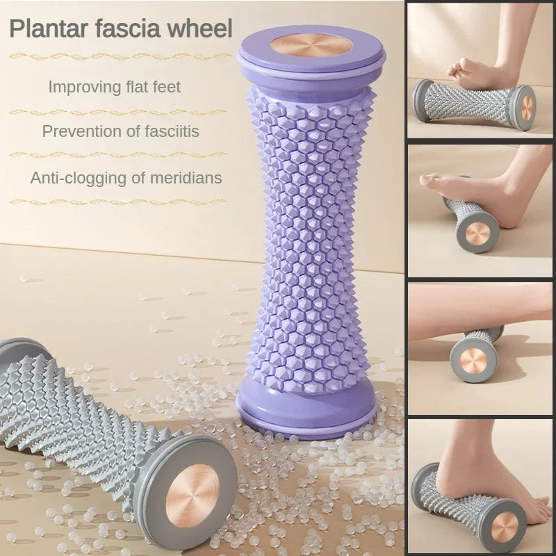 Foot Massager Roller – Yoga Massage Ball for Plantar Fascia & Muscle Relaxation