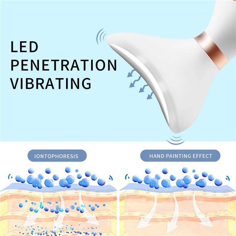 Facial Massager for Skin Rejuvenation –3-in-1  Microcurrent Anti-Aging Beauty Device