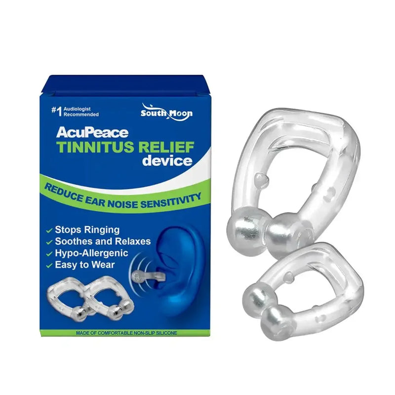 Portable Tinnitus Relief Clip – Magnetic Ear Care for Ringing, Pressure & Discomfort