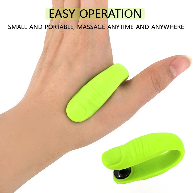 Magnetic Finger Massage Clip – Acupressure Hand Massager for Blood Circulation and Pain Relief